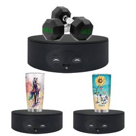 Zlmondee 627654786601 Rotating Display Stand 5.2 Inch 4.4lb Load Cup Turner For Black