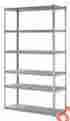 Zr481884l6 Sandusky Cabinets Boltless Rivet Shelving 84 H Six Shelf Unit 017567105406 Zr481884l6 Sandusky Cabinets Boltless Rivet Shelving 84 H Six Shelf Unit 017567105406