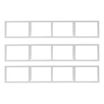 Cd Dvd Acrylic Boxes Display Rack Video Game Organizer Wall Mount 3 Pack White. Fixed Price $53.25.