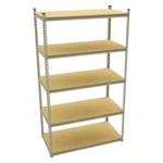 Tennsco LSS-482484 Boltless Shelving Unit, 24"D X 48"W 84"H, 5 Shelves, Steel. Fixed Price $426.99.