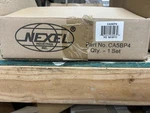 Nexel Caster Wheels Set, Model CA5BP4, Mpn Industries. Fixed Price $60.00.