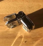 Door Hinge Glass Connector 3/16'' Tempered Shelf Chrome. Fixed Price $21.59.