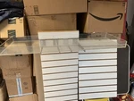 Lucite Clear For Slatwall Slant Shelf Retail Display (only Acrylic). Fixed Price $20.00.