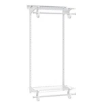Closetmaid Shelftrack Organizer System Adjustable Double Hang Rod Kit. Fixed Price $145.36.