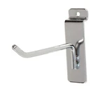 Slatwall Peg Hooks 25 Chrome Metal 4" Grid Display 6MM Dia. Tubing. Fixed Price $28.99.