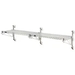 Nexel Poly-green Wall Mount Wire Shelving 36"W 24"D 14"H 1-SHELF Add-on. Fixed Price $106.02.
