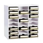 Sanfurney 24 Slots Craft Organizer Rack Wall-mounted Paper Punches Hold.... Fixed Price $53.65.