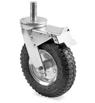 Uline H-7569 Pneumatic Casters For Wire Shelving Units Set Of 4 Heavy Duty. Fixed Price $89.95.