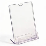 Ffr Merchandising Tru-vu Business Card Styrene Sign Holder, 6 X 4, 4/PACK. Fixed Price $21.60.