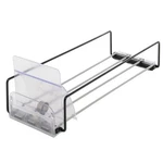 Trion Metal Expandable Wire Tray 17"L 5"-10"W 5.5"H Display Pusher Retail. Fixed Price $7.19.