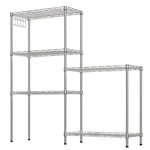 Ktaxon 60X22X12 Wire Storage Rack 5 Tier Adjustable Shelf (freeship). Fixed Price $26.99.