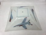 Vintage Flush Mount Ceiling Lamp Shade Glass Airplane Jet Mcm Space Retro. Fixed Price $84.01.
