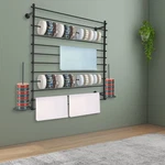 Wall-mounted Display Rack, Wrapping Paper Ribbon Holder, Organizer. Fixed Price $110.71.