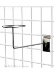 Set Of 10 Cap Displays Hat Racks Covers Wire Grid Wall Slat Panels Chrome. Fixed Price $44.95.