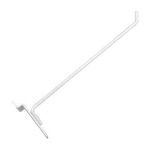 12PC Slatwall Hook Grid Metal Gloss White Shelving Assortment Garage Storage 12". Fixed Price $27.50.
