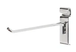 25 8" & 10" Wire Hooks Pegs Gridwall Chrome 6MM Tubing Silver Oc. Fixed Price $49.95.
