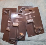 Closetmaid Hanging Rod Support 1408 X 5. Brushed Nickel. (not For Wire Shelving). Fixed Price $32.00.