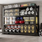 Heavy Duty 79" Garage Shelving Unit, 7000 Lb Capacity Steel Rack For Warehouse. Fixed Price $219.99.