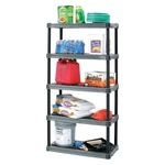 Plano Molding PLA9618SB Plstc SHELF,18INX74INX36INSHLFLDCP:150LB 54VJ03. Fixed Price $84.43.