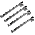 14" Chrome 5 Ball Waterfall Faceout Hook Wall Mount System Square Tubing 4PC Set. Fixed Price $34.50.
