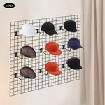 24 Hat Racks Hanger Gridwall Hooks, Slat Panels Cap For Retail Display. Fixed Price $35.93.