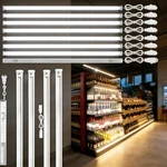 Gondola Shelving Lights Kit With 8-PACK 4FT 6000K White Bars, Driver,accessories. Fixed Price $199.00.