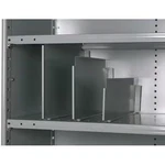 Hallowell 5240-1209-12HG Vertical Shelf Divider, Ga., Gray, PK12. Fixed Price $90.75.