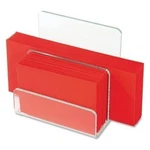 Lorell LLR80659 Acrylic Mini File Sorter Clear Green Edge. Fixed Price $38.65.