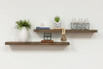 Del Hutson True Floating Wall Shelf With Brackets, Set Of 2, 5.5" X 36" 2" New. Fixed Price $52.99.