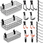 Incly Slatwall Accessories Kit, Includes 3 Pack Pcs, Orange. Fixed Price $67.94.