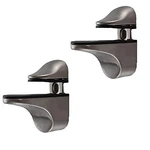 Weirun Solid Metal Adjustable Wood/glass Floating Shelf Bracket Holder Suppor.... Fixed Price $9.66.