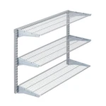 36" Heavy Duty Steel Garage Organizer Wall Storage One Rail Shelving Kit. Fixed Price $217.99.
