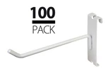 New Gridwall 6" White Peg Hooks Lot Of 100PCS. Fixed Price $58.36.