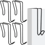 Oudain 4 Pack Wire Cubicle Hooks For Coat Wall Panel Over Black. Fixed Price $14.19.