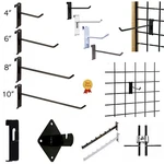 Gridwall Hooks Hangers Display Craft Art Show Stand Rack 12/24/50/100 Pack. Fixed Price $102.77.