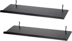 Kokone 2 Pack Pegboard Shelves With Lip - 15X5.5 In, Metal Shelf Steel. Fixed Price $32.40.