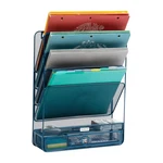 4-TIER Vertical File Storage Desktop Organizer Wall Mount Office Metal Mesh 1.... Fixed Price $32.33.