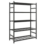 Storage Shelves, 5-TIER Metal Shelving Unit With Adjustable Feet, Shelf Organ.... Fixed Price $72.62.