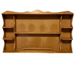 Vintage Illinois Moulding Co. Wood Decorative Plate Shelving Mid Century Modern. Fixed Price $275.00.