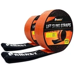 Pack 2"X10FT Super Sturdy Lift Sling Strap, 120 Inches, Orange. Fixed Price $40.29.