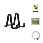 Artliving Plate Stands For Display - Plastic Easel 3 Inch, Black. Fixed Price $22.99.