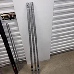 Rubbermaid Fasttrack Rail 47.5" Upright Garage Organization Shelf Support 3 Pk. Fixed Price $18.00.