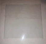 10" Square Clear Tempered Glass Table Top Protector 3/16" Thick Flat Edges. Fixed Price $9.99.