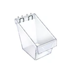 Azar Displays Mini Clear Plastic Molded Bucket, 4" W X 6.875" 5.87"H, 4-PK. Fixed Price $39.03.