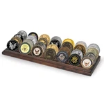 Americanflat 12X4 Challenge Coin Display 11.97 3.8 0.79 Inches, Walnut. Fixed Price $21.46.