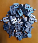 Edsal Style Steel Rack Shelf Clips For Metal Shelving Lot Of 24. Fixed Price $26.00.