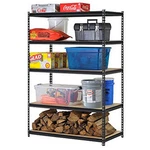 Heavy Steel Rack Storage Shelves Adjustable House Garage Basement Loft Organizer. Fixed Price $188.48.