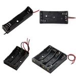 1/2/3/4 Aaa Battery Holder Case Plastic Storage Box Series Flat Dc + Wire Leads. Fixed Price $5.12.