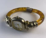 Focus 4860 Silver Tone Quartz Analog Ladies Watch Sz. 6" Needs Battery. Fixed Price $9.99.