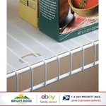 Versatile Shelf Liner For Wire Shelving - 10 Foot Roll, Transparent Design. Fixed Price $33.91.